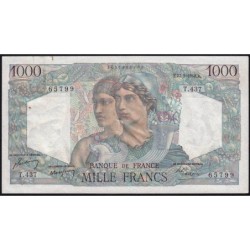 F 41-21 - 27/05/1948 - 1000 francs - Minerve et Hercule - Série T.437 - Etat : TTB+