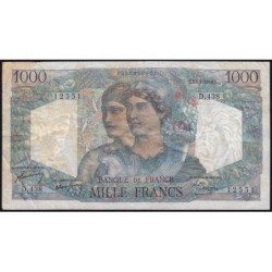 F 41-21 - 27/05/1948 - 1000 francs - Minerve et Hercule - Série D.438 - Etat : B+