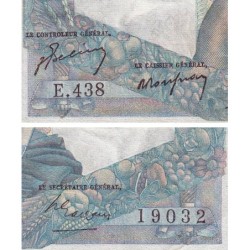 F 41-21 - 27/05/1948 - 1000 francs - Minerve et Hercule - Série E.438 - Etat : TTB-