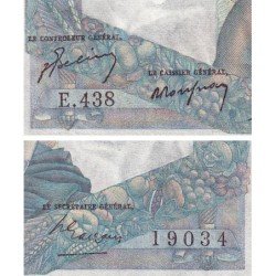 F 41-21 - 27/05/1948 - 1000 francs - Minerve et Hercule - Série E.438 - Etat : TTB
