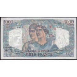 F 41-21 - 27/05/1948 - 1000 francs - Minerve et Hercule - Série E.438 - Etat : SUP