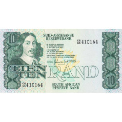 Afrique du Sud - Pick 120c -10 rand - 1982 - Etat : SUP