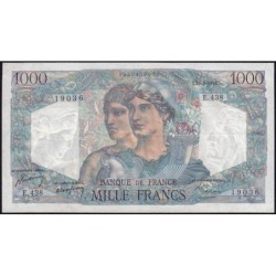 F 41-21 - 27/05/1948 - 1000 francs - Minerve et Hercule - Série E.438 - Etat : TTB+