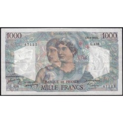 F 41-21 - 27/05/1948 - 1000 francs - Minerve et Hercule - Série G.438 - Etat : TTB+