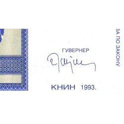 Croatie - Krajina - Pick R12 - 10'000'000 dinara - Série AA - 1993 - Etat : TTB