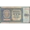 Croatie - Pick 2 - 100 kuna - Série O- 26/05/1941 - Etat : TB