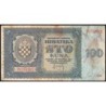 Croatie - Pick 2 - 100 kuna - Série P - 26/05/1941 - Etat : TB+