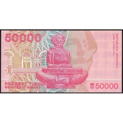 Croatie - Pick 26 - 50'000 dinara - Série D8 - 30/05/1993 - Etat : NEUF