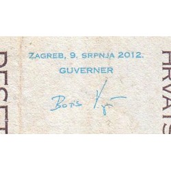 Croatie - Pick 38b - 10 kuna - Série BG - 09/07/2012 - Etat : TB-