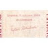 Croatie - Pick 39a - 20 kuna - Série AE - 07/03/2001 - Etat : TB
