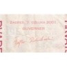 Croatie - Pick 39a - 20 kuna - Série AE - 07/03/2001 - Etat : TB-
