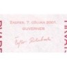 Croatie - Pick 39a - 20 kuna - Série AK - 07/03/2001 - Etat : TTB