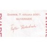 Croatie - Pick 39a - 20 kuna - Série AR - 07/03/2001 - Etat : TB+