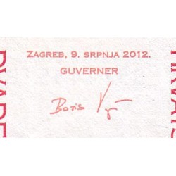 Croatie - Pick 39b - 20 kuna - Série BB - 09/07/2012 - Etat : TTB