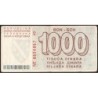 Bosnie-Herzégovine - Pick 26a - 1'000 dinara - Série AD - 01/08/1992 - Etat : TB+