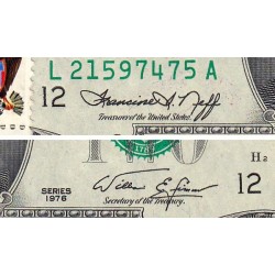 Etats Unis - Pick 461x - 2 dollars - Série L A - 1976 - San Francisco - Commémoratif - Etat : NEUF