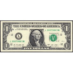 Etats Unis - Pick 537_2 - 1 dollar - Série L M - 2013 - San Francisco - Etat : SPL