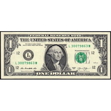 Etats Unis - Pick 537_2 - 1 dollar - Série L M - 2013 - San Francisco - Etat : SPL