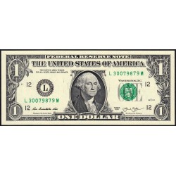 Etats Unis - Pick 537_2 - 1 dollar - Série L M - 2013 - San Francisco - Etat : NEUF