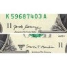 Etats Unis - Pick 544b - 1 dollar - Série K A - 2017 A - Dallas - Etat : NEUF
