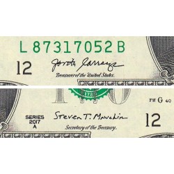 Etats Unis - Pick 545 - 2 dollars - Série L B - 2017 A - San Francisco - Etat : NEUF