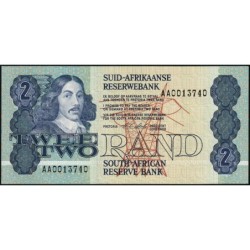 Afrique du Sud - Pick 118e - 2 rand - Série AA - 1990 - Etat : NEUF