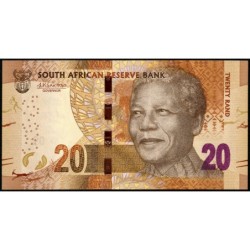 Afrique du Sud - Pick 139b - 20 rand - Série JN B - 2015 - Etat : NEUF