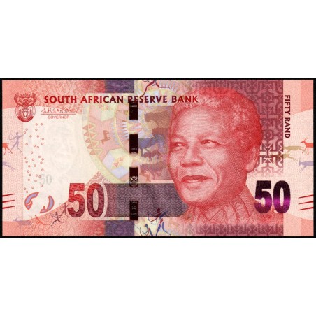 Afrique du Sud - Pick 140b - 50 rand - Série MQ C - 2015 - Etat : NEUF