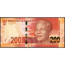 Afrique du Sud - Pick 142b - 200 rand - Série MN E - 2015 - Etat : NEUF