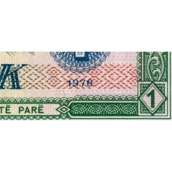Albanie - Pick 40a - 1 lek - Série DR - 1976 - Etat : NEUF
