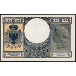 Albanie - Pick 11 - 10 lek - Série A30 - 1940 - Etat : SUP à SUP+
