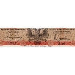 Albanie - Pick 11 - 10 lek - Série A30 - 1940 - Etat : SUP à SUP+