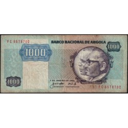 Angola - Pick 121a - 1'000 kwanzas - Série FC - 07/01/1984 - Etat : TB+