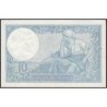 F 06-16 - 16/06/1932 - 10 francs - Minerve - Série Z.65810 - Etat : SUP+