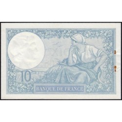 F 06-16 - 16/06/1932 - 10 francs - Minerve - Série Z.65810 - Etat : SUP-
