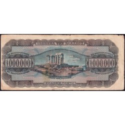 Grèce - Pick 127a_2 - 1'000'000 drachmai - Série IΛ - 29/06/1944 - Etat : TB