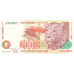 Afrique du Sud - Pick 127b - 200 rand - 1999 - Etat : TTB