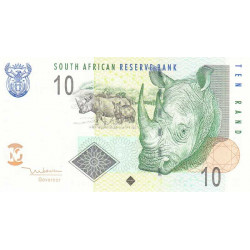 Afrique du Sud - Pick 128a - 10 rand - 2005 - Etat : NEUF