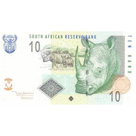 Afrique du Sud - Pick 128a - 10 rand - 2005 - Etat : NEUF