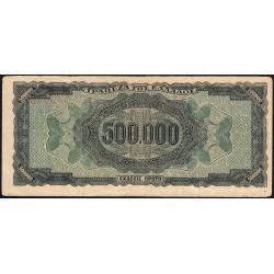 Grèce - Pick 126a_1 - 500'000 drachmai - Série BΞ - 20/03/1944 - Etat : TB