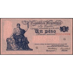 Argentine - Pick 251_1b - 1 peso - Série G - 1935 - Etat : SUP-