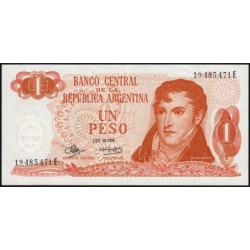 Argentine - Pick 287_5 - 1 peso - Série E - 1973 - Etat : SUP-