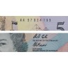 Australie - Pick 50a_1 - 5 dollars - Série AA - 1992 - Polymère - Etat : NEUF