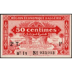 Algérie - Pick 100 - 50 centimes - Série I1 - 31/01/1944 - Etat : pr.NEUF