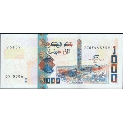 Algérie - Pick 146_1 - 1'000 dinars - Série 09 0006 - 01/12/2018 - Etat : NEUF