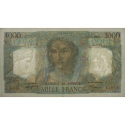 F 41-21 - 27/05/1948 - 1000 francs - Minerve et Hercule - Série Q.443 - Etat : TTB+