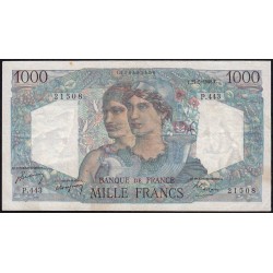 F 41-21 - 27/05/1948 - 1000 francs - Minerve et Hercule - Série P.443 - Etat : TTB
