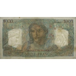 F 41-21 - 27/05/1948 - 1000 francs - Minerve et Hercule - Série P.443 - Etat : TTB