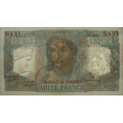 F 41-21 - 27/05/1948 - 1000 francs - Minerve et Hercule - Série P.444 - Etat : TTB+
