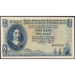 Afrique du Sud - Pick 105b - 2 rand - Série B/169 - 1962 - Etat : pr.NEUF
